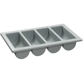 Bartscher Besteckkasten 1/1 GN grau 53 x 32,5 cm Kunststoff