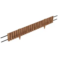 [en.casa] Palisade Flieden 150x30cm Natur