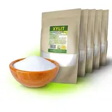 5kg Xylit Birkenzucker | 5 x 1kg Beutel | 40% weniger Kalorien | zahnfreundlich