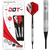 BULL'S Dot D4 Soft Dart, Silber/Schwarz, 18g