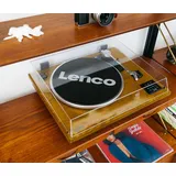 Lenco Plattenspieler mit Bluetooth®, USB, MP3, Lautsprecher - Holz