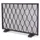 Casa Padrino Luxus Kaminschirm Stahl 84 x 15 x 57 cm Schwarz