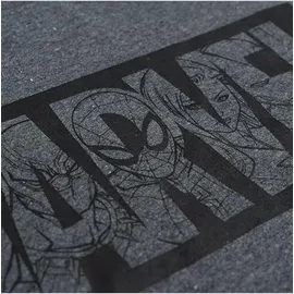 Marvel Pyjama Set Kurz - grau/schwarz - L