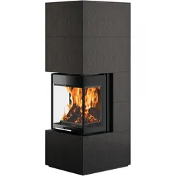 Kaminbausatz ORANIER "Club Tre", schwarz, Kaminöfen