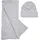 URBAN CLASSICS Recycled Basic With Scarf Mütze Heather Grey One Size