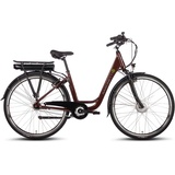 Saxonette City Plus E-Bike 50 cm ruby red glänzend