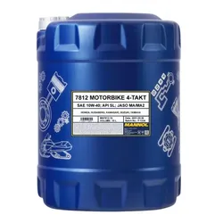SCT - MANNOL Mannol 7812 4-Takt Motorbike 10W-40 [10L] Motoröl  MN7812-10