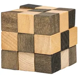 Fridolin IQ-Test Magischer Schlangenwürfel aus Holz