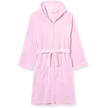 Playshoes Fleece-Bademantel uni rosa, 158/164