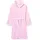 Playshoes Fleece-Bademantel uni rosa, 158/164