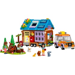 LEGO® Spielbausteine 41735 Friends Mobiles Haus Konstruktionsspielzeug, (Set, 785 St., Lastwagen) bunt