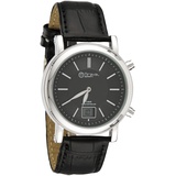 Miraval Fun Armbanduhr mit Lederarmband Datumsanzeige