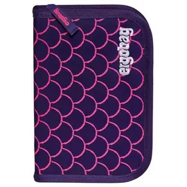 ergobag Federmäppchen Set 22-teilig, Lyra Buntstifte, Stundenplan-Fach, Kleingeld Fach, Lineal PerlentauchBär - Lila