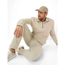 5-Pocket-Hose BRAX "Style COOPER", Herren, Gr. 42, Länge 34, beige, 97% Baumwolle, 3% Elasthan, Hosen