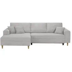 Ecksofa  Benedita ¦ grau ¦ Maße (cm): B: 275 H: 91 T: 173