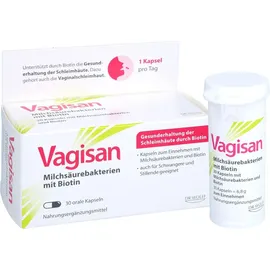 Dr. Wolff Vagisan Milchsäurebakterien mit Biotin Kapseln