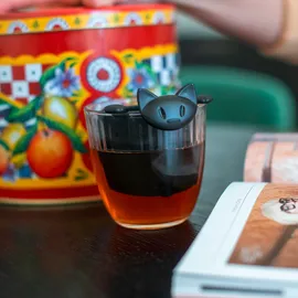 Koziol Teesieb Miaou, schwarz