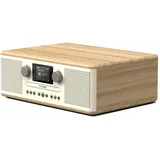 Pure Classic C-D6 Digitalradio White/Oak EU/UK