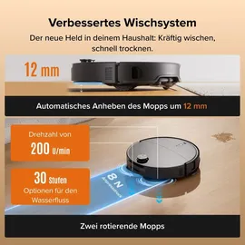 Roborock Qrevo Edge 2 Schwarz