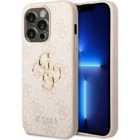 GUESS iPhone 14 Pro Polyurethan Case pink