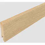 EGGER Sockelleiste 6 cm L612 passend zu Fußboden Victoria Eiche natur (Maße: 60 x 17 x 2400 mm)
