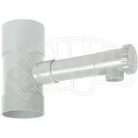 Ribimex Ribiland Regenwassersammler, Grau, 80 mm