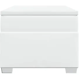 vidaXL Boxspringbett 90 x 190 cm Weiß