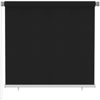 vidaXL Adley 160 x 140 cm Außenrollo schwarz