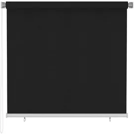 vidaXL Adley 160 x 140 cm Außenrollo schwarz