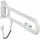 Hewi 801 E-Stützklappgriff 700 mm rubinrot