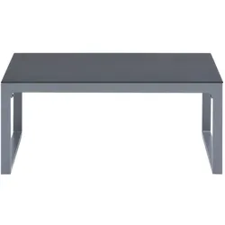 vidaXL Couchtisch 90×50×40 cm Aluminium