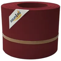 zaunzu® Sichtschutzstreifen 2,55 m Bordeauxrot PP 10 St.