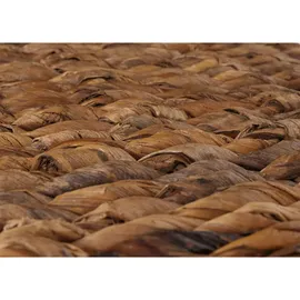 chefgastro Esszimmerstuhl Korbstuhl Stuhl Malibu Bananengeflecht 96x46x41cm Sitzhöhe 46cm dunkel ohne Kissen