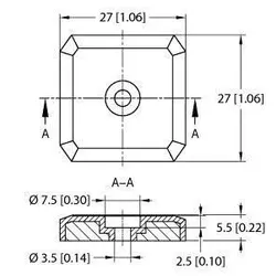 TURCK Datenträger UHF TW860-960-Q27-M-B112
