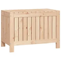 vidaXL Gartentruhe 76x42,5x54 cm Massivholz Kiefer