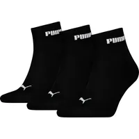 Puma New Generation Cushioned Kurze Socken 3 Paare Schwarz 39-42