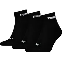 Puma New Generation Cushioned Kurze Socken 3 Paare Schwarz 39-42