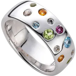 Fingerring LADY Gr. 20, silber (silber 925), Fingerringe, Damen, 20, Silber 925 (Sterlingsilber)-Silber 925 (Sterlingsilber), Silber 925 (Sterlingsilber), Silber 925 (Sterlingsilber)