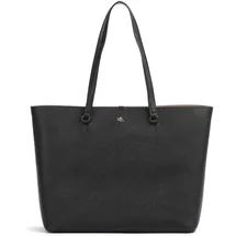Ralph Lauren Karly Shopper Leder Black/Gold