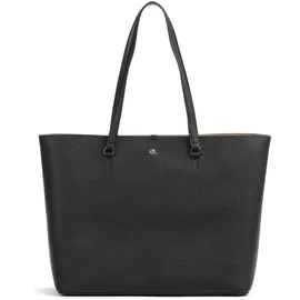 Ralph Lauren Karly Shopper Leder Black/Gold