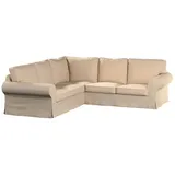 Dekoria Sofahusse Ektorp Ecksofa, Living beige