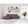 DOMO collection Ecksofa »Moric, L-Form, XXL-Sofa - Breite 300cm«, wahlweise mit Bettfunktion und Armteilverstellung, grau-beere bunt