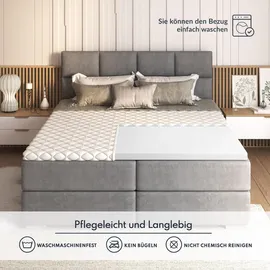 Fdm Matratzenauflage Topper H4 120 x 200 cm weiß