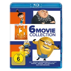 Ich einfach unverbesserlich & Minions - 6-Movie Collection  [6 BRs]