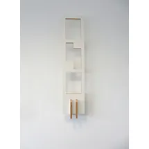 Tojo Bücherregal 25 x 13 x 105 cm Weiß