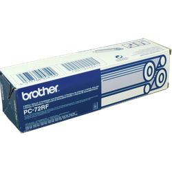 2 Brother TT-Bänder PC-72RF schwarz