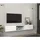 moebel17 Piuma TV-Lowboard 180 x 29,1 x 29,6 cm Weiß Holz