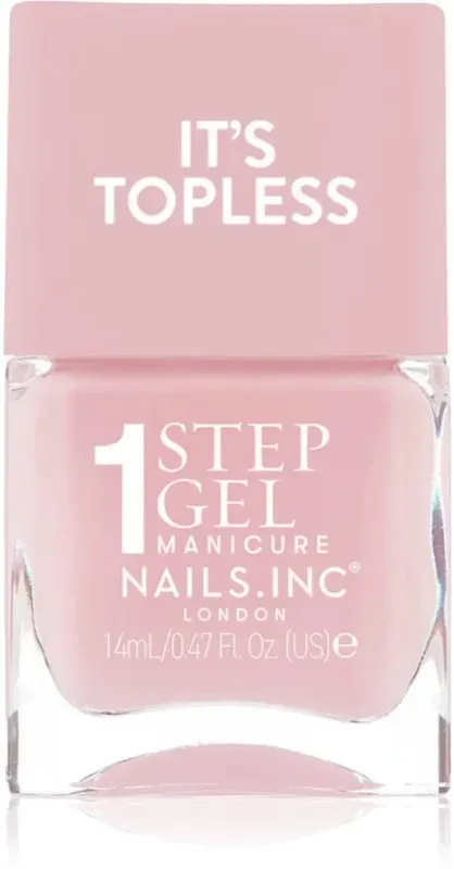 Nails Inc. It’s Topless Gel-Nagellack für einen langanhaltenden Effekt Farbton Florence 14 ml