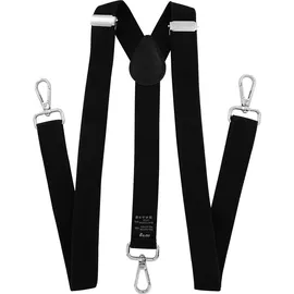 axy Hosenträger Herren Hosenträger 3 robusten Karabiner Verschluss 2,5 cm breit Y-Form verstellbar und elastisch 120cm Lang - Einheitsgröße