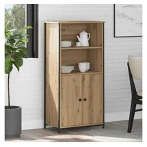 vidaXL Highboard 62 x 121,5 x 36 cm Braun